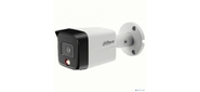 DAHUA DH-IPC-HFW1839TCP-A-IL-0280B-S6 Уличная цилиндрическая IP-видеокамера с ИК-подсветкой до 30м и LED-подсветкой до 30м,  8Мп,  1 / 2.7” CMOS,  объектив 2.8мм,  видеоаналитика,  IP67