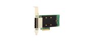Контроллер ACD 9400-16e PCIe 3.1 x8 LP,  Tri-Mode SAS / SATA / NVMe 12G HBA,  16port (4*ext SFF8644),  3416 IOC  (аналог Broadcom 9400-16e)