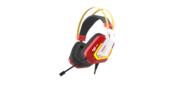 Гарнитура игровая проводная Dareu EH732 Red  (красный),  подключение USB,  подсветка RGB