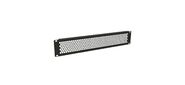 Фальш-панель перфорированная Hyperline BPD-1-RAL9005 1U цвет черный  (RAL 9005)  (998600)