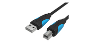 Кабель Vention USB 2.0 AM / BM - 1, 5м. Черный