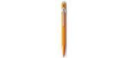 Ручка шариковая Carandache POPLINE  (849.530) оранжевый  (M) чернила: синий