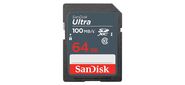 Карта памяти SDXC 64GB UHS-I SDSDUNR-064G-GN3IN SANDISK