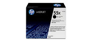 HP 55X для LJ P3015,  MFP M525dn,  черный  (12500стр.)