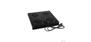 Cabeus TRAY-SC-120-BK Модуль вентиляторный с 4-я вентиляторами для установки в серверные шкафы серии ND-SC,  цвет черный  (RAL 9004)