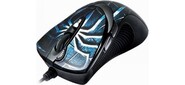 A4Tech XL-747H Anti-Vibrate Gaming Mouse  лазерн.,  6кн.+скр.,  черно-голубой,  с рисунком  (USB2.0)  (ret)