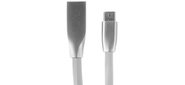 Cablexpert Кабель USB 2.0 CC-G-mUSB01W-1.8M AM / microB,  серия Gold,  длина 1.8м,  белый,  блистер