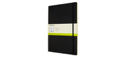 Блокнот Moleskine CLASSIC SOFT QP643 A4 192стр. нелинованный мягкая обложка черный