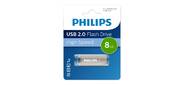 Флеш накопитель 8GB PHILIPS IRON 2.0 8GB, USB 2.0