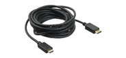 Кабель аудио-видео Buro v. 1.2 DisplayPort (m) / HDMI (m) 5м. Позолоченные контакты черный (BHP DPP_HDMI-5)