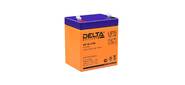 Аккумуляторная батарея Delta HR 12-21 W напряжение 12В,  емкость 5Ач,  клемма F2  (ДхШхВ: 90х70х101мм Полная высота 107мм; Вес 1, 8кг; Кол-во элементов 6; Срок службы 8лет; Гарантия 1год)