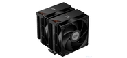 Кулер PCCooler RT620 Digital BK S115X / 1200 / 1700 / 1851 / AM4 / AM5 (TDP 265W, 2x120mm PWM FAN, 6 тепловых трубок 6мм, 500-2200RPM, 28-32dBa)