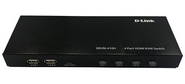 D-Link DKVM-410H / A1A 4-портовый KVM-переключатель с портами HDMI и USB