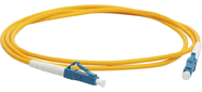 Кабель Патч-корд Lanmaster LAN-2SC-2SC / SU-1.0 2xOS1 / 2 SC дуплекс-SC дуплекс 1м LSZH желтый