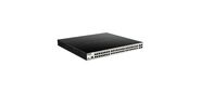 D-Link DGS-1210-52P / ME / B1A, L2 Managed Switch with 48 10 / 100 / 1000Base-T ports and 4 1000Base-X SFP ports (8 PoE ports 802.3af / 802.3at (30 W), 16 PoE ports 802.3af (15, 4 W), PoE Budget 193 W). 16K Mac