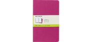 Блокнот Moleskine CAHIER JOURNAL CH018D17 Large 130х210мм обложка картон 80стр. нелинованный розовый неон (3шт)