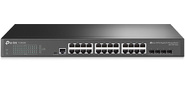 JetStream™ 24-port Gigabit L2 / L2+ Managed Switch with 4 SFP slots,  support SDN controller,  abundant L2 / L2+ features,  1U rack mountable,  full managed via web UI / CLI / Console / SSH / Telnet / SNMP.