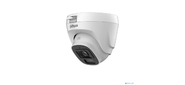 DAHUA DH-HAC-T5E20P-A-0280B Уличная турельная HDCVI-видеокамера 2Мп CMOS, объектив 2.8мм, ИК-подсветка до 20м, корпус: пластик