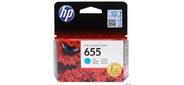 Картридж Hewlett-Packard HP 655 Cyan  (Голубой)