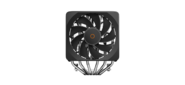 Кулер для процессора Ocypus Delta A62 EX BK Digital, 2x120mm ARGB FAN, Top Display Panel, 6 HEAT PIPES, 4-PIN PWM, 600-1800 RPM, 31DBA, HYDRO BEARING, LGA115X / 1200 / 1700 / 18XX, AM4 / AM5