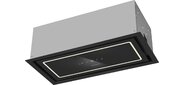 Вытяжка встраиваемая Weissgauff Quadra 600 Touch черный / стекло управление: сенсорное (1 мотор)