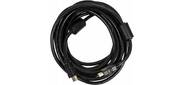 Ферритовые кольца. Кабель HDMI-HDMI ver1.4 19M / 19M 5м,  позолоченные контакты Blister box
