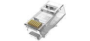 Коннектор Vention RJ45 (8p8c), UTP, cat. 6A, под витую пару (10шт.)
