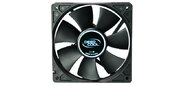 Вентилятор DEEPCOOL Xfan120 120x120x25мм (64шт. / кор, пит. от мат.платы и БП, черный, 1300об / мин) Retail blister