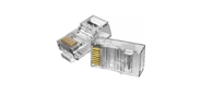 Коннектор Vention RJ45  (8p8c),  cat. 6,  под витую пару  (10шт.)