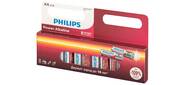 Элемент питания алкалиновый AA / LR6 1.5В Power (блист. 12шт) Philips Б0064661