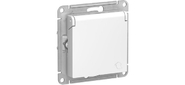Schneider-electric ATN440146 ATLASDESIGN AQUA РОЗЕТКА с заземл. со шторками с крышкой, 16А, IP44, механизм, БЕЛЫЙ