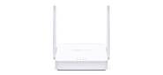 Mercusys MW302R Wi-Fi роутер, 2, 4 ГГц, 1 порт WAN 10 / 100 Мбит / с и 2 порта LAN 10 / 100 Мбит / с, 2 внешние антенны 5 дБи, поддержка IPTV, IPv6, родительский контроль, поддержка режимов точки доступа / усилителя сигнала / клиента / WISР, русифицированный веб-интерфейс