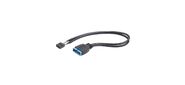 Кабель Cablexpert Внутренний USB2 - USB3 кабель, 9pin / 19pin, 0.3m (CC-U3U2-01)