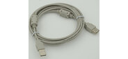 Мультимедийный кабель USB2.0 А вилка-USB А вилка с ф / фильтром, длина 3 м.