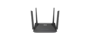 ASUS RT-AX52 / / 802.11 a / b / g / n / ac / ax, 1201+574 Mbps, 2, 4 + 5 gGz, 4 antennas; 90IG08T0-MO3H00