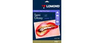 Фотобумага ПРЕМИУМ для стр.печати LOMOND А4,  195 г / м2 односторонняя Warm Semi- Glossy  (20л)