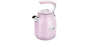 Чайник электрический Kitfort КТ-663-3 1.7л. 2200Вт розовый  (корпус: металл)