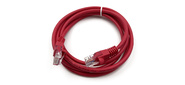 Патч-корд Buro UTP 4 пары cat5E CCA molded 1.5м красный RJ-45 (m)-RJ-45 (m)
