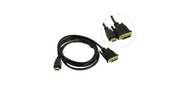 Exegate EX284894RUS Кабель HDMI-DVI ExeGate EX-CC-HDMIM-DVIM-3.0  (19M / 19M,  single link,  3м,  позолоченные контакты)