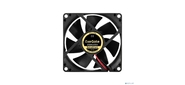 Вентилятор 12В DC ExeGate ExtraSilent ES08025SM (80x80x25 мм, Sleeve bearing (подшипник скольжения), Molex, 2100RPM, 21dBA)