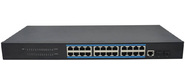 OSNOVO Управляемый (L2+) гигабитный коммутатор на 26 портов, 24 *10 / 100 / 1000Base-T, 2*SFP 1000Base-X