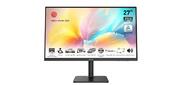 MSI Modern MD272QXP 27" 16:9 WQHD (2560x1440) IPS Flat,  1ms (MPRT),  1000:1,  100M:1,  300nit,  178 / 178,  HDMI 1.4b,  DP 1.2,  2xUSB 2.0 Type-A,  USB 2.0 Type-B,  Speaker,  Tilt,  Swivel,  Height,  Pivot,  100Hz,  Black,  1y war-ty