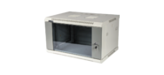 Шкаф коммутационный Lanmaster  (TWT-CBWPG-6U-6X4-GY) 6U 600x400мм пер.дв.стекл 60кг серый