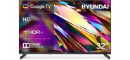 Телевизор LED Hyundai 32" H-LED32BS5011 Google TV Frameless черный / черный HD 60Hz DVB-T DVB-T2 DVB-C DVB-S DVB-S2 USB WiFi Smart TV