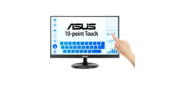 ASUS VT229H 21.5" Monitor,  FHD (1920x1080),  IPS,  10-point Touch Monitor,  250 cd / ㎡,  178° (H) / 178° (V),  5ms,  HDMI,  D-Sub,  USB,  Speakers,  Flicker free,  Low Blue Light,  Frameless,  VESA 100x100mm,  black