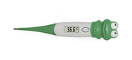 Термометр электронный A&D DT-624 "Лягушка" зеленый / белый
