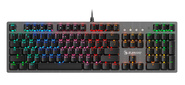 Клавиатура A4Tech Bloody B810R серый / черный USB Gamer LED