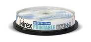 Диск DVD+R Mirex 4.7 Gb, 16x, Cake Box (10), Ink Printable (10 / 300)