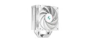 DEEPCOOL AK400 WH LGA1700 / 1200 / 115X / AM5 / AM4  (18шт / кор,  TDP 260W,  PWM,  Fan 120mm,  4 тепл. Трубки,  белый) RET