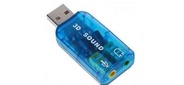 S / C * USB TRUA3D  /  C-media CM108 chip  /  44.1-48KHz mic-in  /  5.1 virtual channel  /  44.1-48KHz 2.0 channel out  /  blister